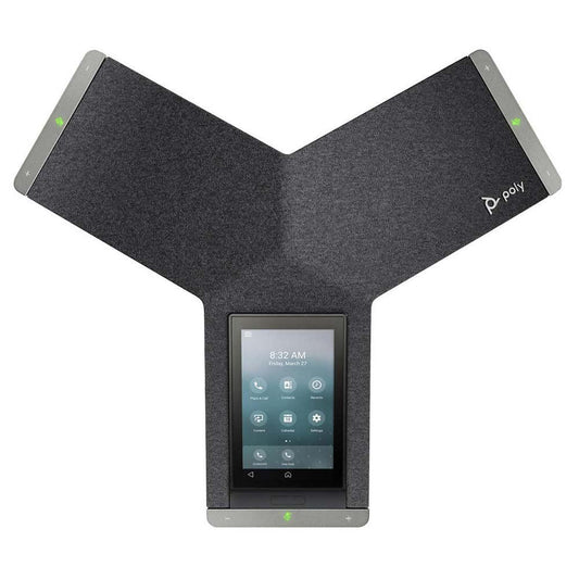 Plantronics Poly Trio C60 IP conference phone for Microsoft Teams/SfB with built-in Wi-Fi Bluetooth and DECT (for future use) for EEA and ANZ. P