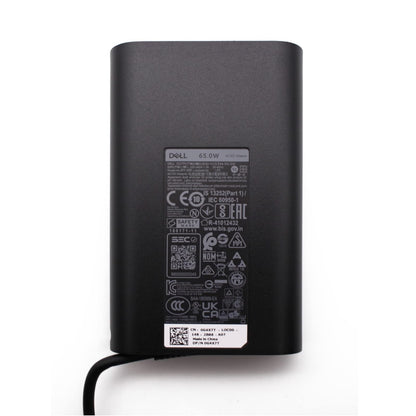 Dell Genuine 65W Charger For Latitude 3160, 3180, 3189, 3330, 3380, 3480, 3570, 3580, 5480, 5280, 5580, 7270, 7480 Laptop AC Adapter PSU With UK Power Cord