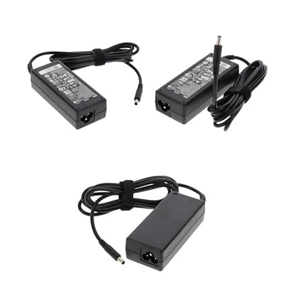 19.5V 3.34A 65W Slim Black Power Adapter with 4.5mm x 3.0mm Pin Size Charger Compatible with Part Numbers 450-AECO 43NY4 MGJN9 G6J41 UK