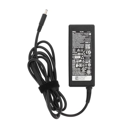 19.5V 3.34A 65W Slim Black Power Adapter with 4.5mm x 3.0mm Pin Size Charger Compatible with Part Numbers 450-AECO 43NY4 MGJN9 G6J41 UK